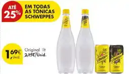Pingo Doce Tónicas Schweppes promoção