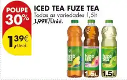 Pingo Doce Iced tea fuze tea promoção