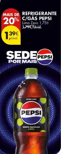 Pingo Doce Refrigerante c/gás pepsi promoção