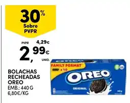 Continente Bolachas recheadas oreo promoção