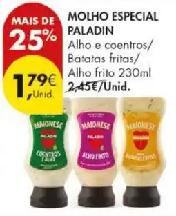 Pingo Doce molho especial paladin promoção
