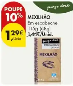 Pingo Doce Mexilhão pingo doce promoção