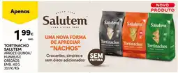 Continente Tortinacho salutem arroz e quinoa/ hummus e orégãos promoção