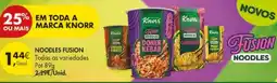 Pingo Doce Knorr Noodles Fusion promoção