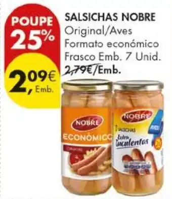 Pingo Doce Salsichas nobre promoção