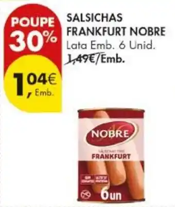 Pingo Doce Salsichas frankfurt nobre promoção