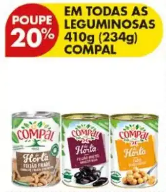 Pingo Doce Leguminosas compal promoção