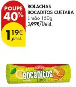 Pingo Doce Bolachas bocaditos cuetara promoção
