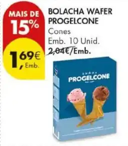 Pingo Doce Bolacha wafer progelcone promoção
