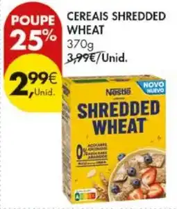 Pingo Doce Cereais shredded wheat promoção