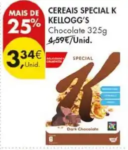Pingo Doce Cereais special k kellogg's dark chocolate promoção