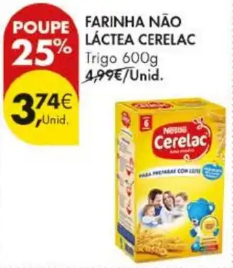 Pingo Doce Farinha não láctea cerelac promoção