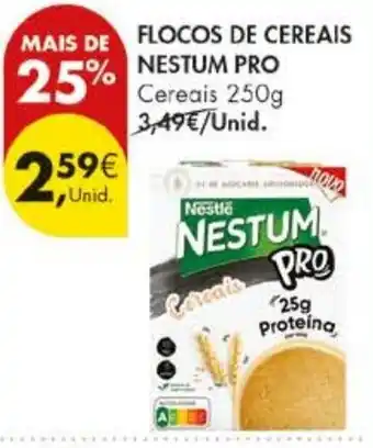 Pingo Doce Flocos de cereais nestum pro promoção