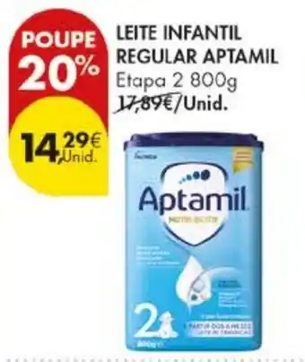 Pingo Doce Leite infantil regular aptamil promoção