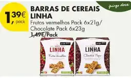 Pingo Doce Barras de cereais linha promoção