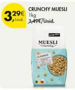 Pingo Doce Crunchy muesli promoção