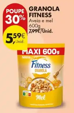 Pingo Doce Nestlé fitness granola mel promoção