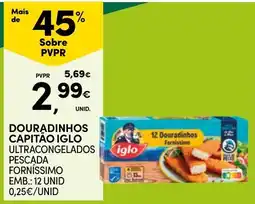 Continente douradinhos capitao iglo promoção