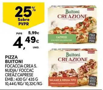 Continente pizza buitoni promoção