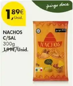Pingo Doce NACHOS C/SAL pingo doce promoção