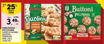 Continente Buitoni piccolinis promoção