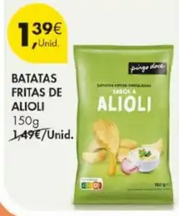 Pingo Doce Batatas fritas de alioli promoção