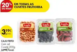 Pingo Doce Caju frito frutorra promoção