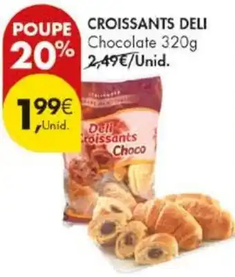 Pingo Doce Croissants deli chocolate promoção