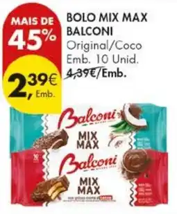 Pingo Doce Bolo mix max balconi promoção