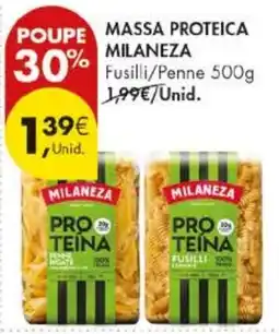 Pingo Doce Massa proteica milaneza promoção