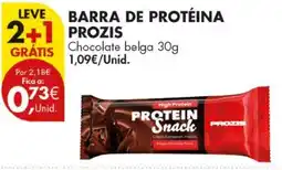 Pingo Doce Barra de proteína prozis promoção