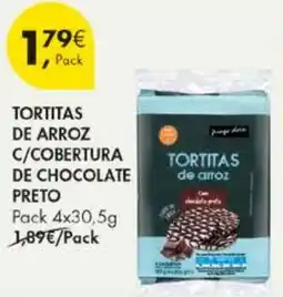 Pingo Doce Tortitas de arroz promoção