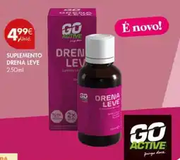 Pingo Doce Go active drena leve promoção