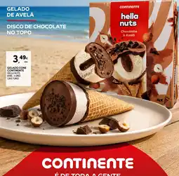 Continente Gelado cone continente hella nuts promoção