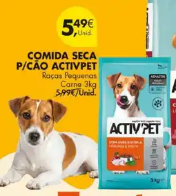 Pingo Doce Comida seca p/cão activpet promoção
