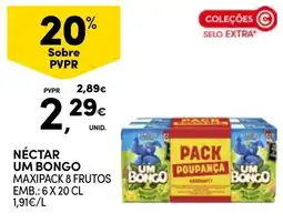 Continente Néctar um bongo promoção
