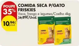 Pingo Doce comida seca p/gato friskies promoção