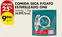 Pingo Doce comida seca p/gato esterilizado one promoção