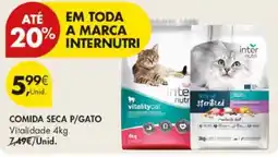 Pingo Doce comida seca p/gato vitalitycat promoção