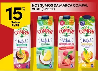 Continente Compal Vital promoção
