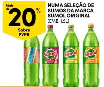 Continente Sumol Original promoção