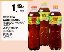 Continente Iced tea continente promoção