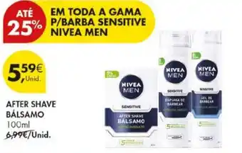 Pingo Doce nivea men after shave bálsamo sensitive promoção