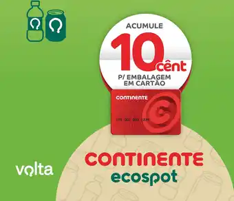 Continente Continente ecospot promoção