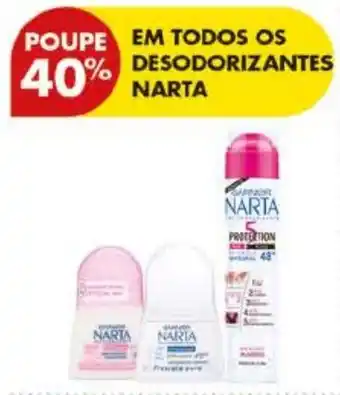 Pingo Doce Desodorizantes narta promoção