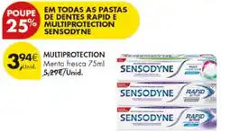 Pingo Doce sensodyne multiprotection promoção