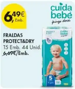 Pingo Doce Fraldas protect&dry promoção