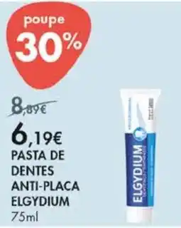 Pingo Doce Pasta de dentes anti-placa elgydium promoção