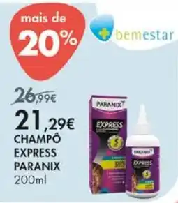 Pingo Doce Champô express paranix promoção