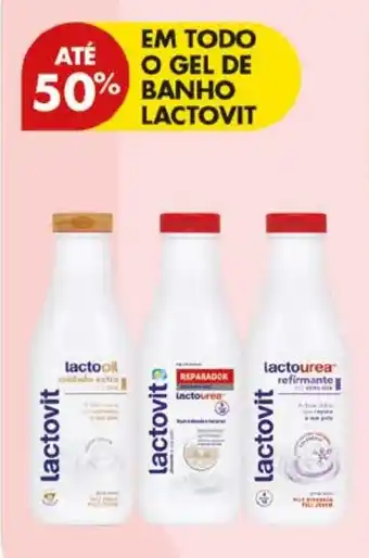 Pingo Doce gel de banho lactovit promoção